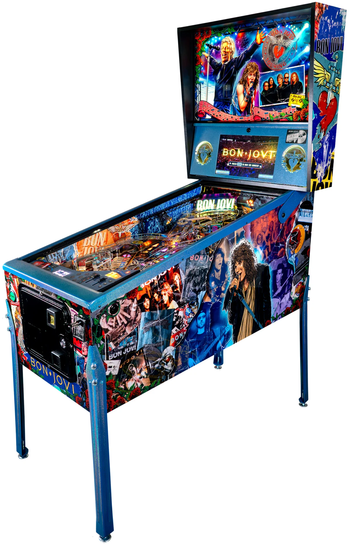 Barrels of Fun Unveils First Music-Themed Pinball Machine Featuring Legendary Rock Band Bon Jovi