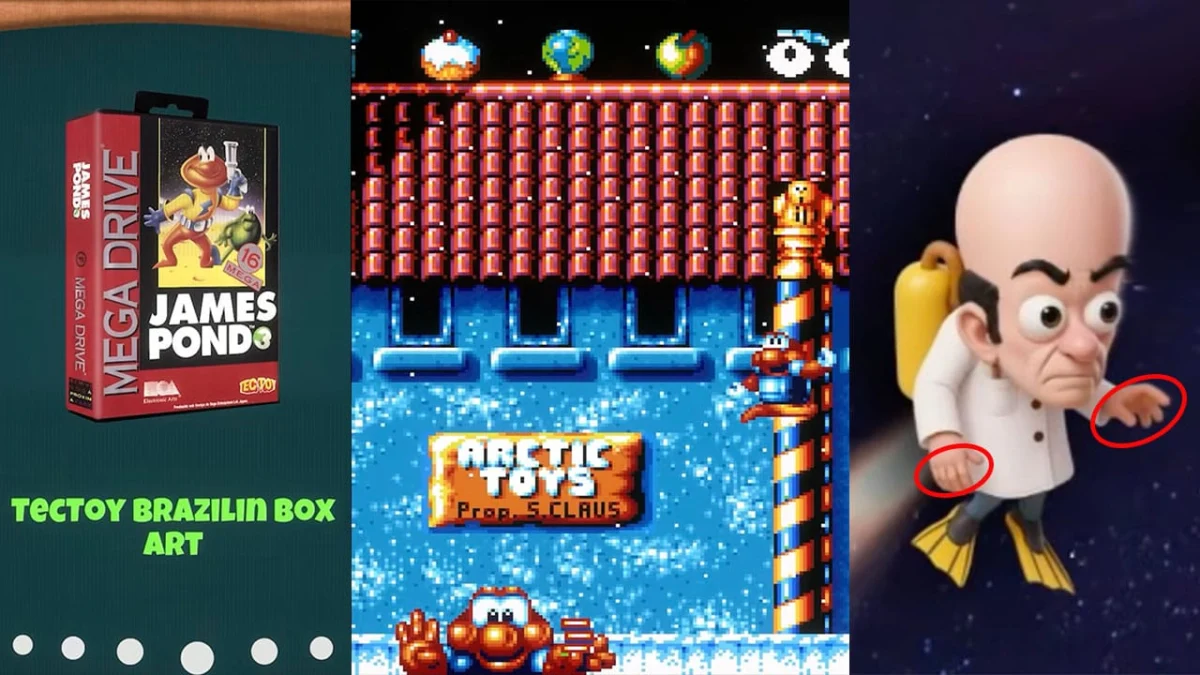 James Pond Legacy Gets New Gameplay Trailer With Spelling Mistakes & Strange Artwork