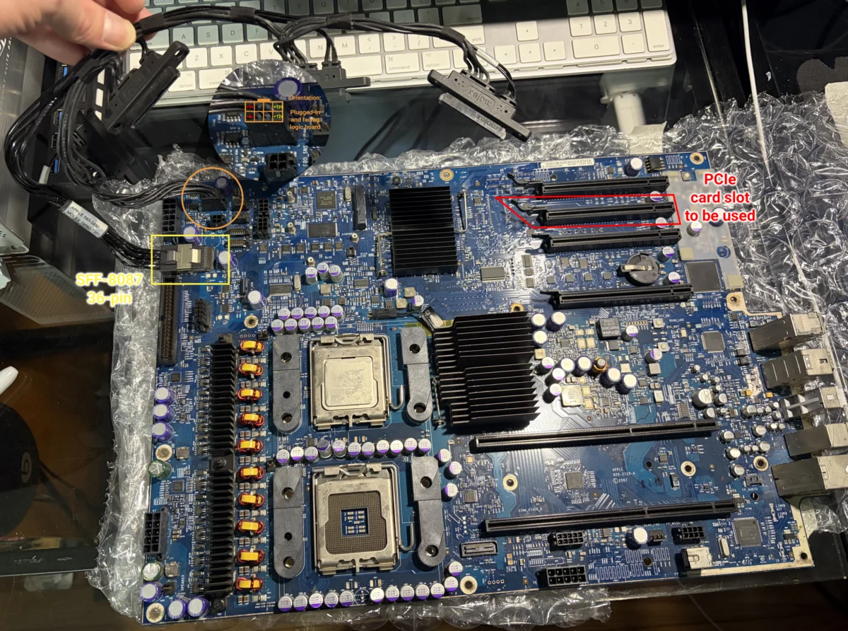 Modifying Mac Pro 1,1 and 2,1 Hardware for Modern High-Speed RAID Integration