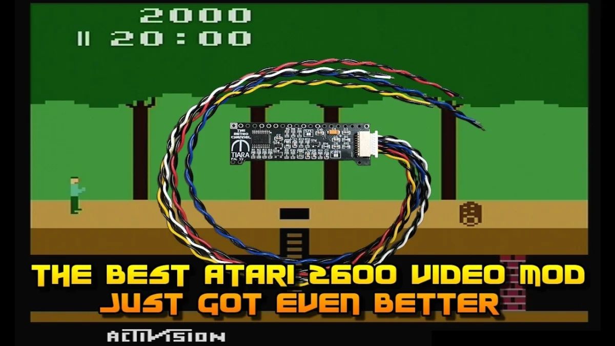 New and improved Atari 2600 S-Video and composite mod – TIARA V2