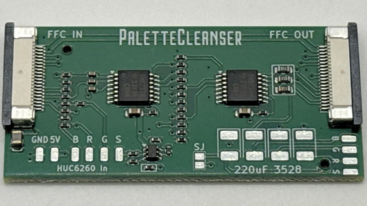 PC Engine RGB is Fixed! – Getting better colors with Palette Cleanser! :: RGB334 / MY LIFE IN GAMING