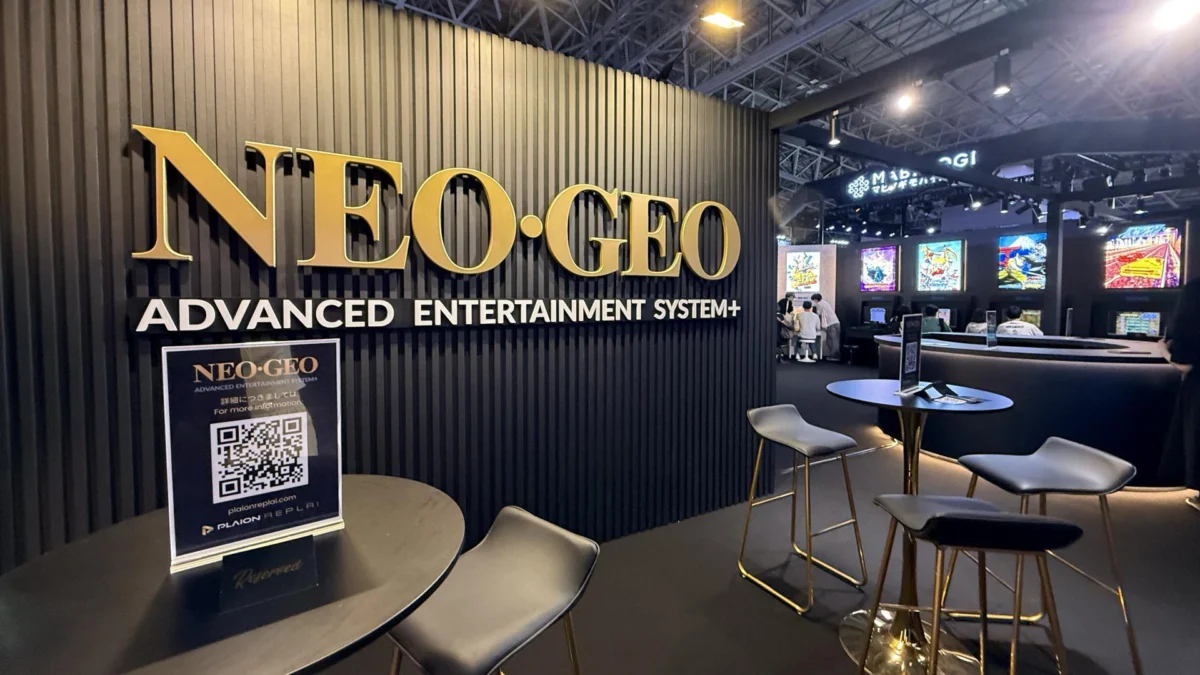 Plaion Showcases Working Neo Geo AES+ at Tokyo Game Show Amid Scrutiny Over 2027 Delay and Communication Strategy