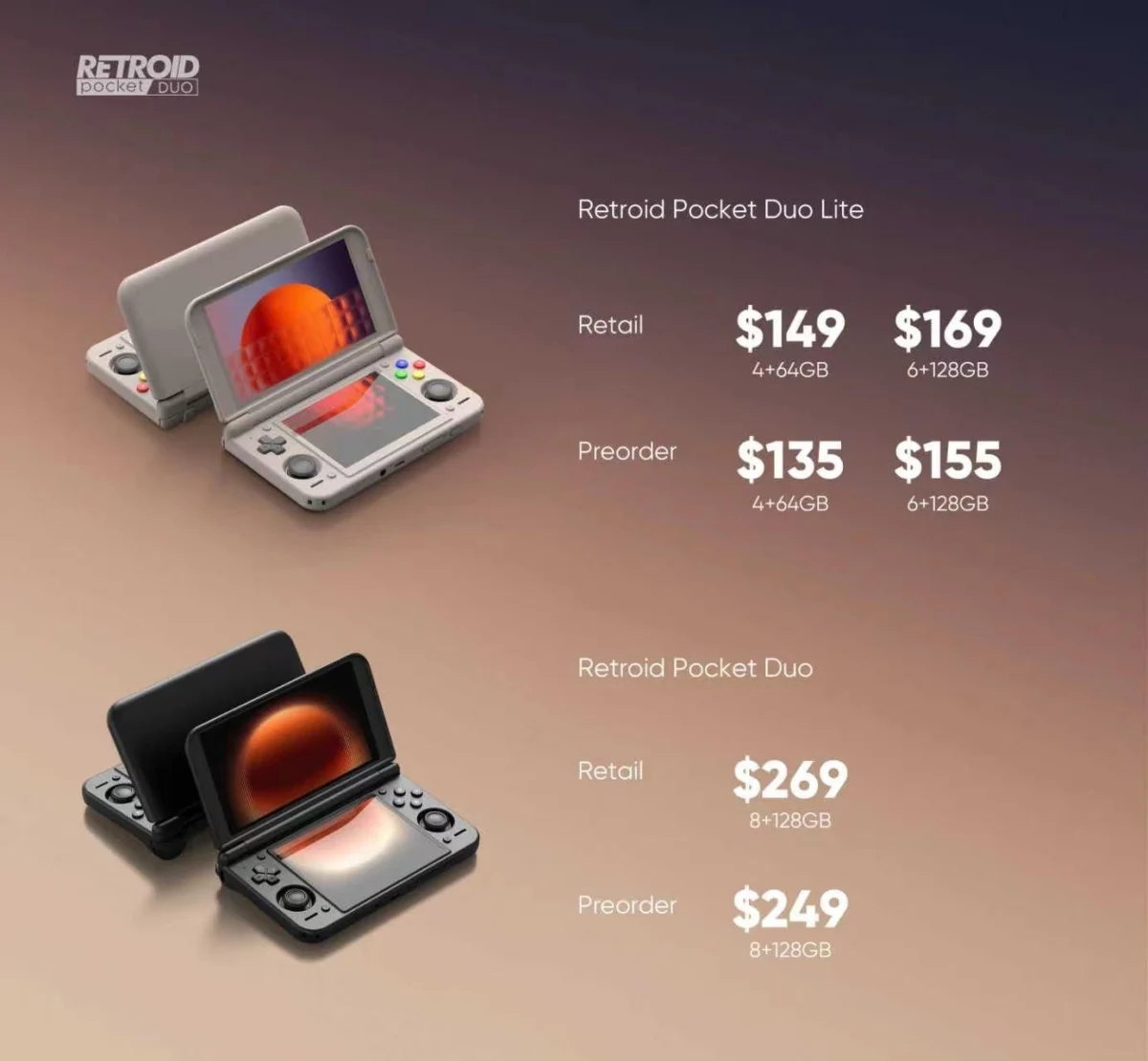 Retroid Finally Reveals Pricing Of Pocket Duo & Duo Lite