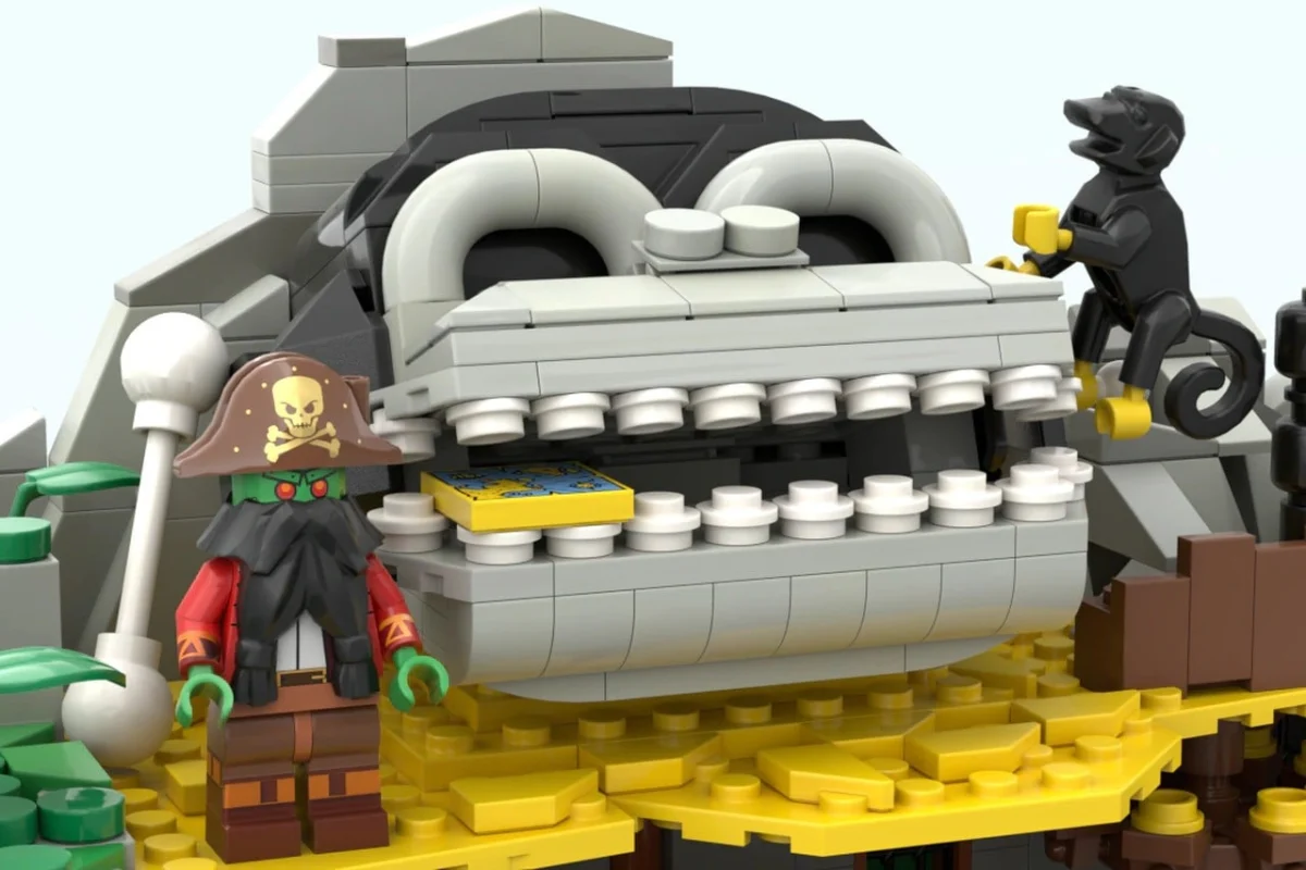 Check Out This Delightful Easter-Egg-Filled LEGO Secret Of Monkey Island Set
