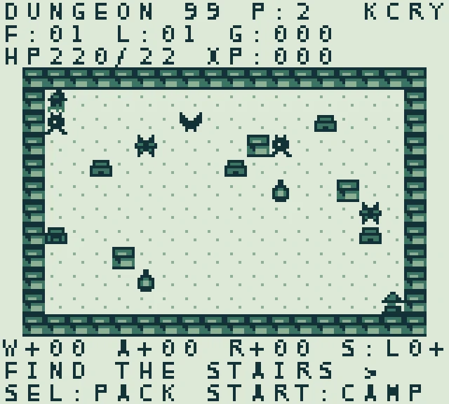 Dungeon 99 (Game Boy Game) – PDRoms