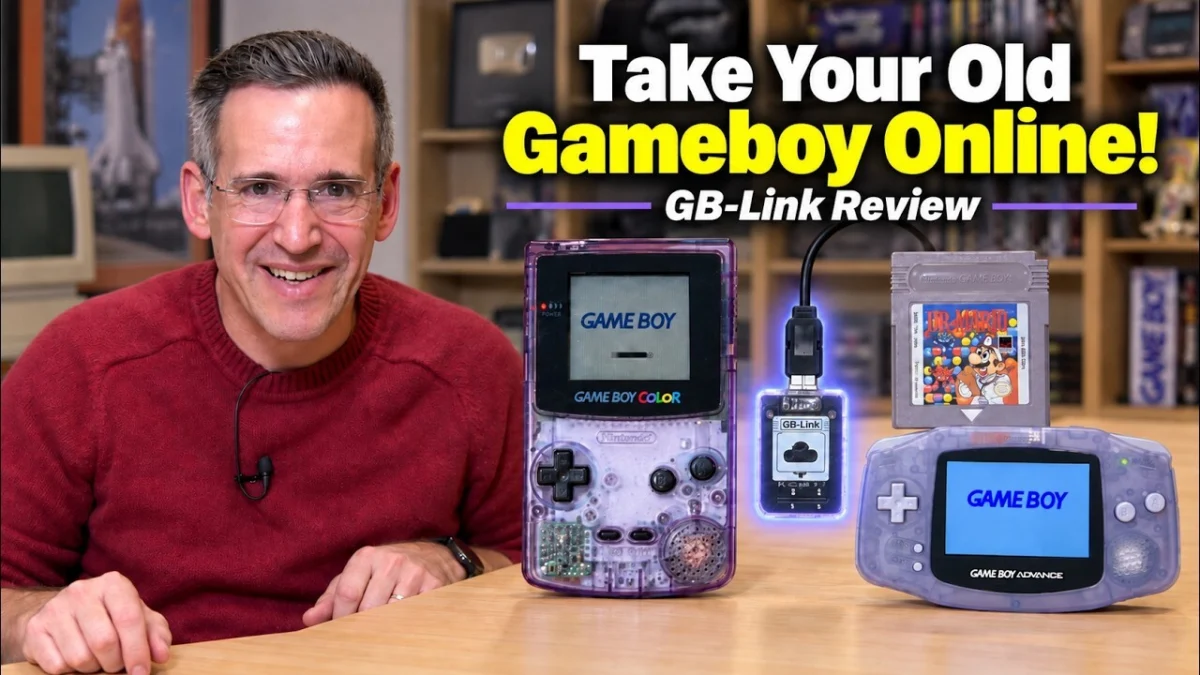GB-Link V2 Brings Retro Handheld Gaming Into the Modern Era with Internet-Enabled Multiplayer and Utility Features