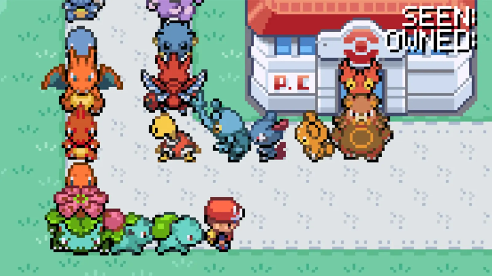 Pokémon FireRed Meets Snake In This Short ROM Hack That Replaces Your Tail With Sprites