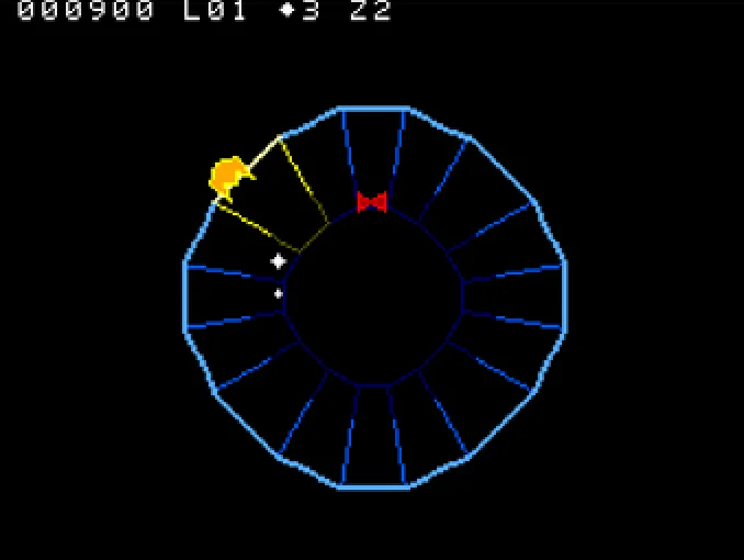 Tempest 2000 (2026) by haroldo-ok for Sega Master System